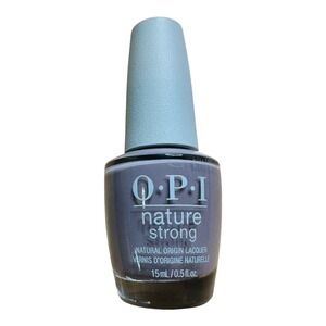 OPI Nature Strong Right as Rain Nail Polish Lacquer Gray Taupe Full Size NAT028